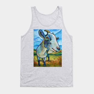 Goat Painting called Van Goat Tank Top